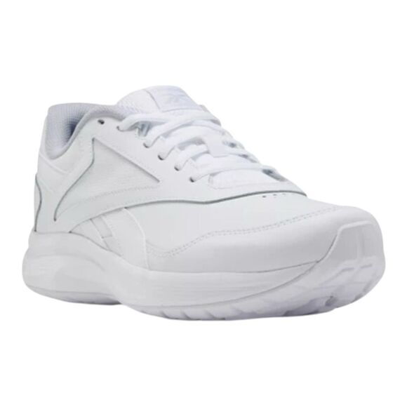 Reebok Men's Walk Ultra 7 DMX Max White Leather Walking Tennis Sneaker Size 8.5 - Picture 1 of 11